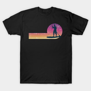 Vintage and Retro Look SUP Paddle Board T-Shirt